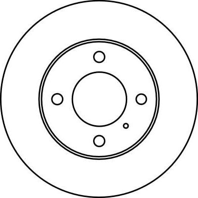 TRW DF4021 - Disque de frein cwaw.fr