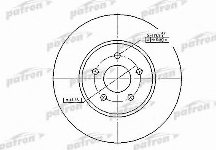 TRW DF4147BP - Disque de frein cwaw.fr