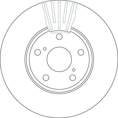 TRW DF4167 - Disque de frein cwaw.fr