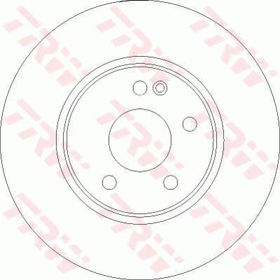 TRW DF4181 - Disque de frein cwaw.fr