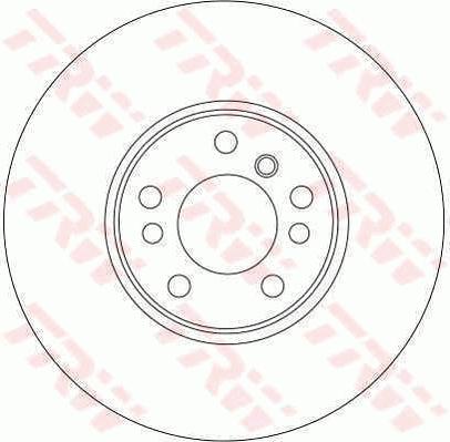 TRW DF4187 - Disque de frein cwaw.fr