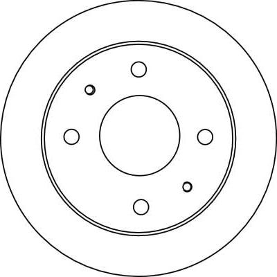 TRW DF4132 - Disque de frein cwaw.fr