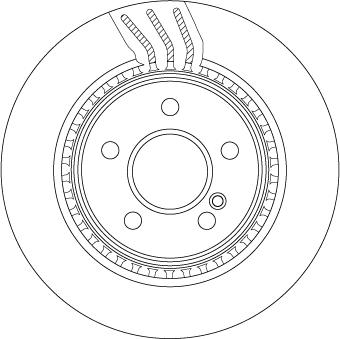 TRW DF4864S - Disque de frein cwaw.fr