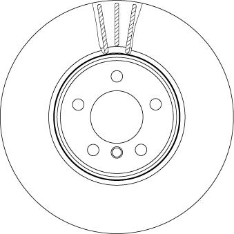 TRW DF4867S - Disque de frein cwaw.fr