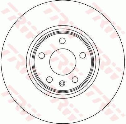 TRW DF4358 - Disque de frein cwaw.fr