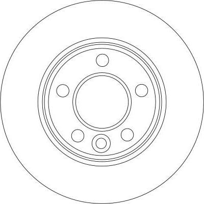 TRW DF4312 - Disque de frein cwaw.fr