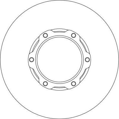 TRW DF4324S - Disque de frein cwaw.fr