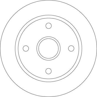 TRW DF4320 - Disque de frein cwaw.fr