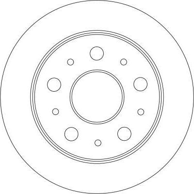 TRW DF4245 - Disque de frein cwaw.fr