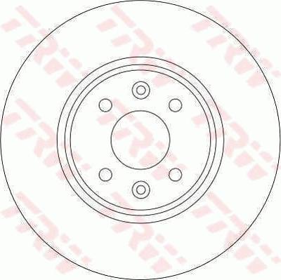 TRW DF4255 - Disque de frein cwaw.fr