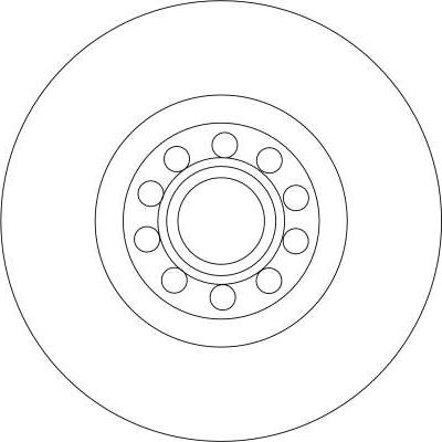 TRW DF4258S - Disque de frein cwaw.fr