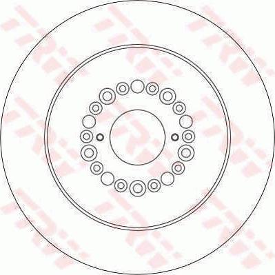 TRW DF4289 - Disque de frein cwaw.fr