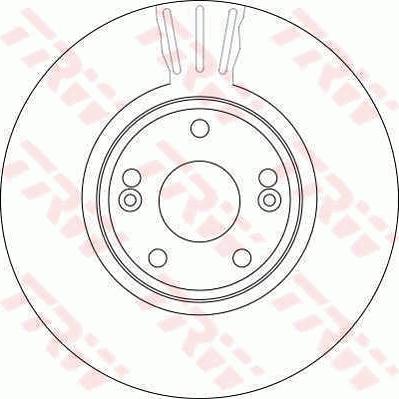 TRW DF4229 - Disque de frein cwaw.fr