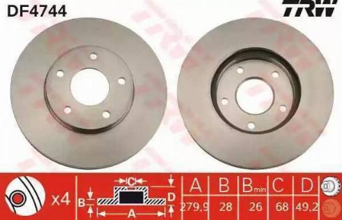 RIDER RD.3325.DF4316 - Disque de frein cwaw.fr