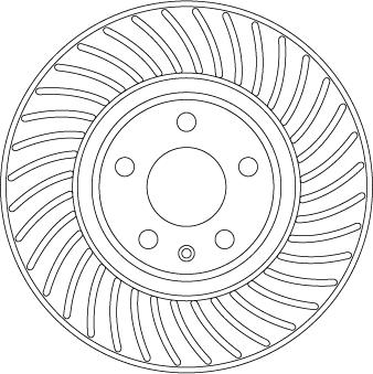 TRW DF6950S - Disque de frein cwaw.fr