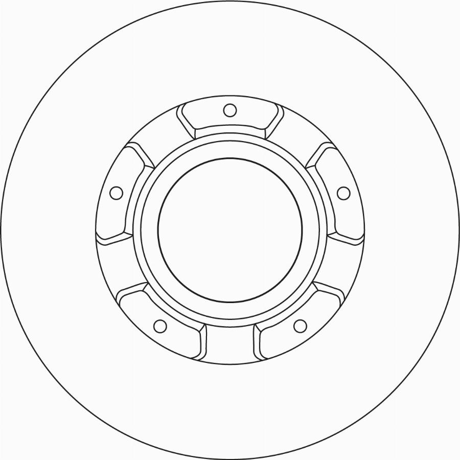 TRW DF6963S - Disque de frein cwaw.fr