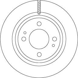 TRW DF6908 - Disque de frein cwaw.fr