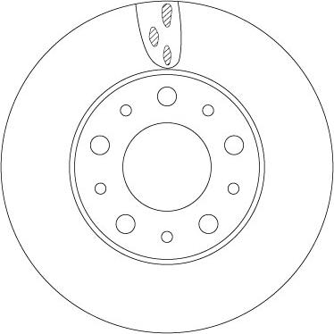 TRW DF6918S - Disque de frein cwaw.fr