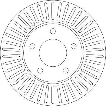 TRW DF6922 - Disque de frein cwaw.fr