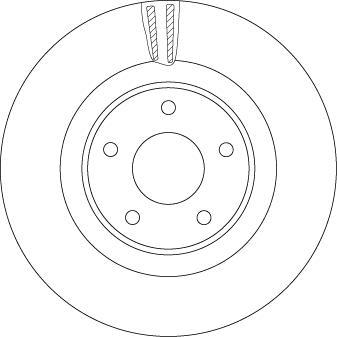 TRW DF6496S - Disque de frein cwaw.fr