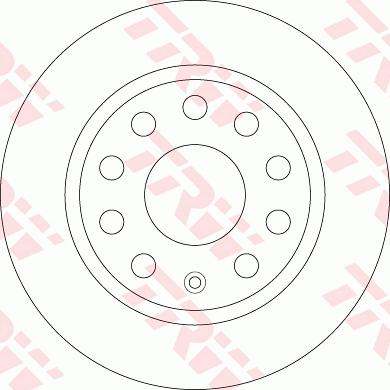 TRW DF6444 - Disque de frein cwaw.fr