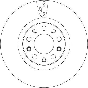 TRW DF6590S - Disque de frein cwaw.fr