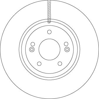 TRW DF6545S - Disque de frein cwaw.fr