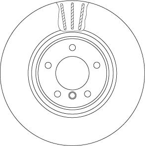 TRW DF6609S - Disque de frein cwaw.fr