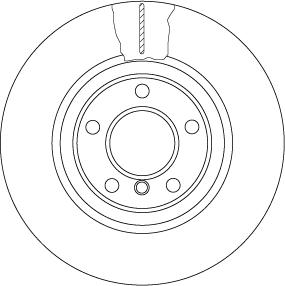 TRW DF6616S - Disque de frein cwaw.fr