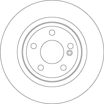 TRW DF6634 - Disque de frein cwaw.fr