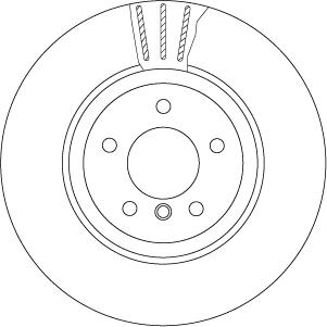 TRW DF6624S - Disque de frein cwaw.fr