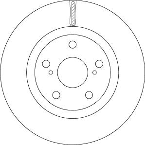 TRW DF6675 - Disque de frein cwaw.fr