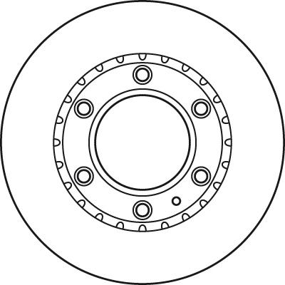 TRW DF6034S - Disque de frein cwaw.fr