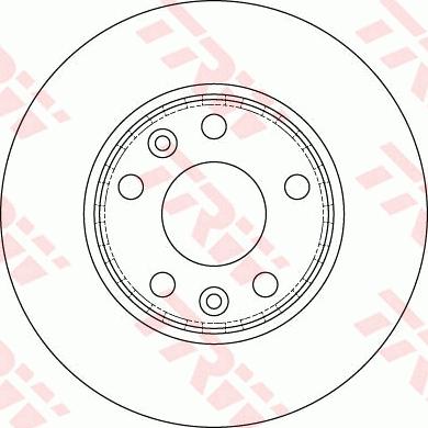 TRW DF6199 - Disque de frein cwaw.fr