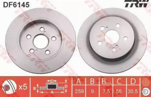 RIDER RD.2625.DF6145 - Disque de frein cwaw.fr