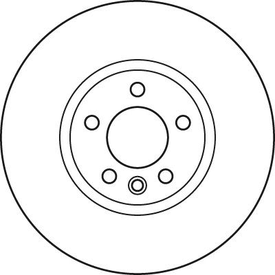 TRW DF6124S - Disque de frein cwaw.fr