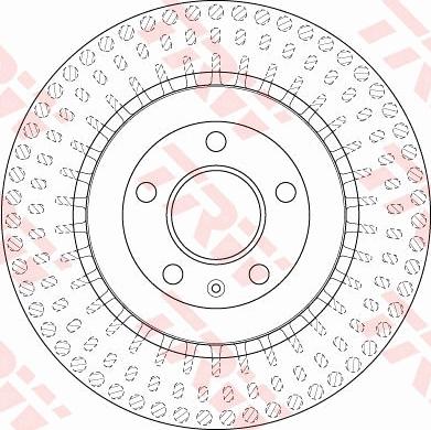 TRW DF6175S - Disque de frein cwaw.fr