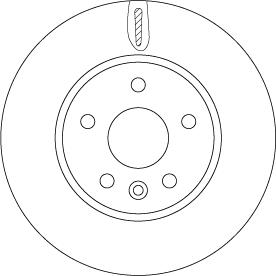 TRW DF6819 - Disque de frein cwaw.fr