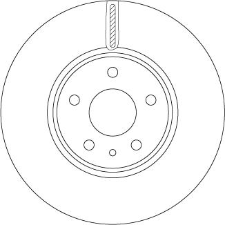 TRW DF6811 - Disque de frein cwaw.fr