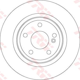 TRW DF6886 - Disque de frein cwaw.fr