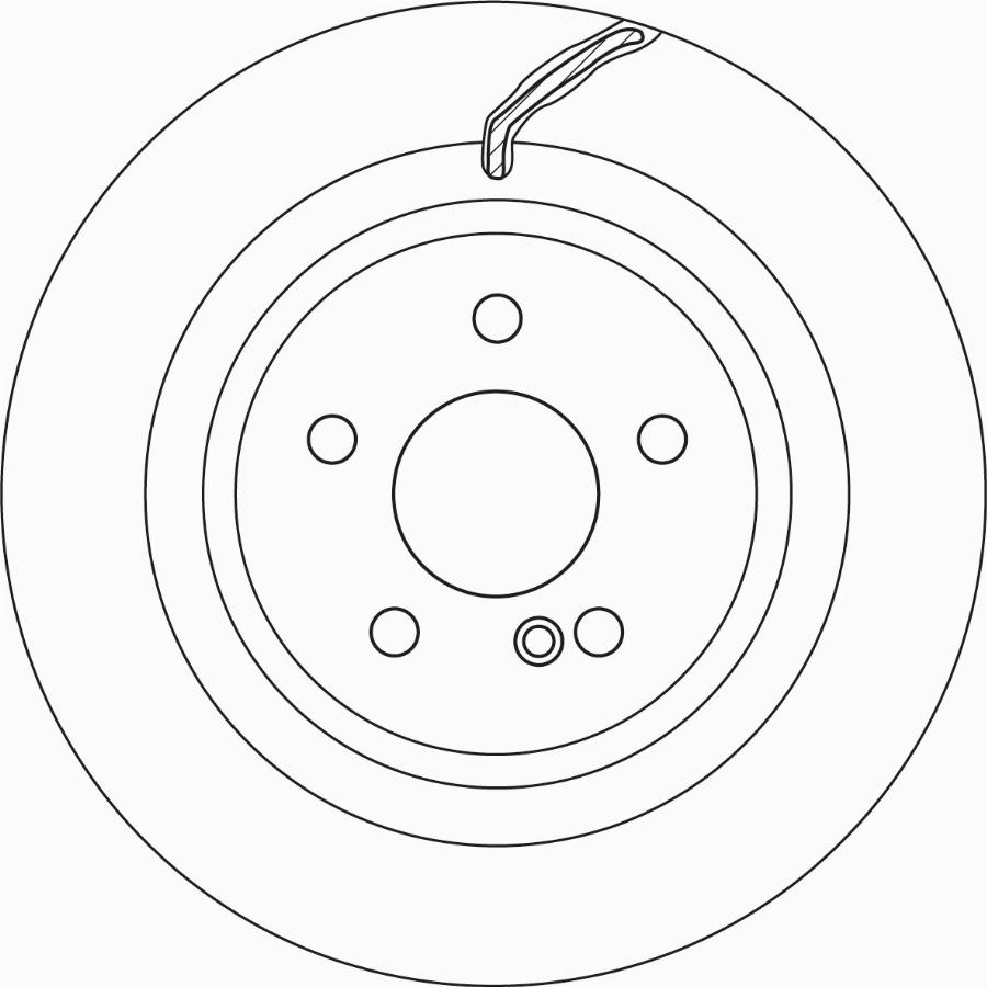 TRW DF6826S - Disque de frein cwaw.fr