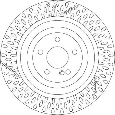 TRW DF6822S - Disque de frein cwaw.fr