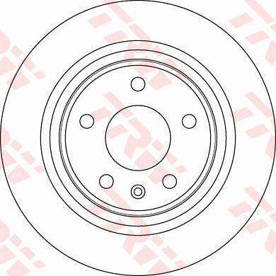 TRW DF6370 - Disque de frein cwaw.fr