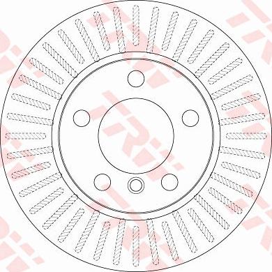 TRW DF6255 - Disque de frein cwaw.fr