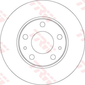 TRW DF6287 - Disque de frein cwaw.fr