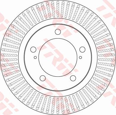 TRW DF6239S - Disque de frein cwaw.fr