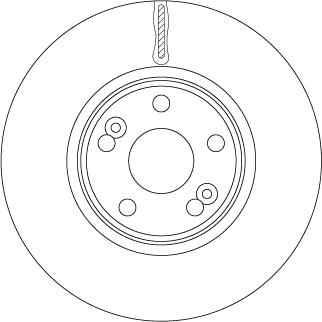 TRW DF6233S - Disque de frein cwaw.fr