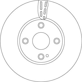 TRW DF6793 - Disque de frein cwaw.fr