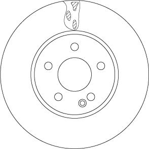 TRW DF6745S - Disque de frein cwaw.fr