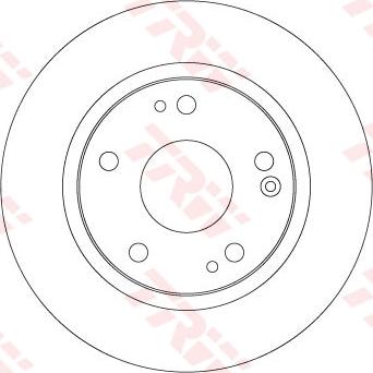 TRW DF6704 - Disque de frein cwaw.fr